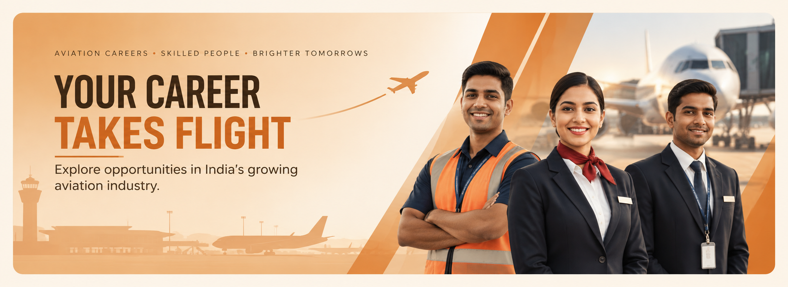Your Career Takes Flight — explore opportunities in India's growing aviation industry